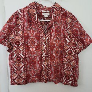 Rachel Zoe Kilim Print Shirt